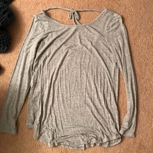 aerie gray tunic